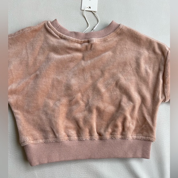 Quincy Mae Velour Sweatshirt 0-3months - Picture 10 of 16